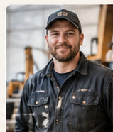 Illustrative business owner portrait